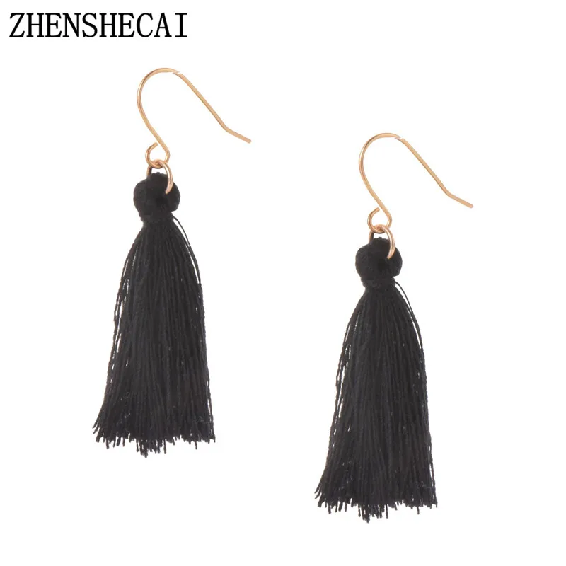 Fashion Jewelry For Women Tassel Earring Black Red Color Simple Long Vintage Charm Earring Wedding Party Gift for girl e038
Fashion Jewelry For Women Tassel Earring Black Red Color Simple Long Vintage Charm Earring Wedding Party Gift for girl e038