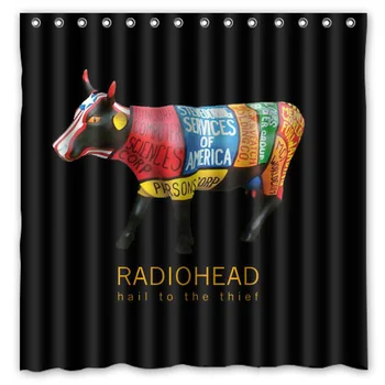 High Quality Radiohead Polyester Waterproof Bathroom Shower Curtains & Shade/Terylene Curtain Thickening/ 180*180cm
High Quality Radiohead Polyester Waterproof Bathroom Shower Curtains & Shade/Terylene Curtain Thickening/ 180*180cm