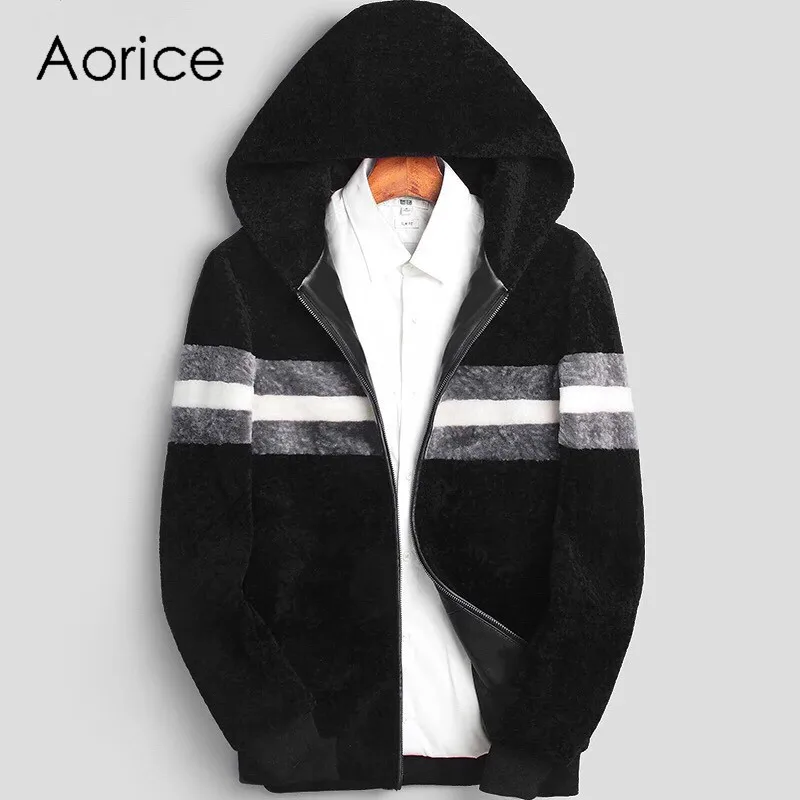 Aorice MT803 2020 Men new fashion 100% wool base ball jackets with hood fall winter casual outwear coat two color
Aorice MT803 2020 Men new fashion 100% wool base ball jackets with hood fall winter casual outwear coat two color