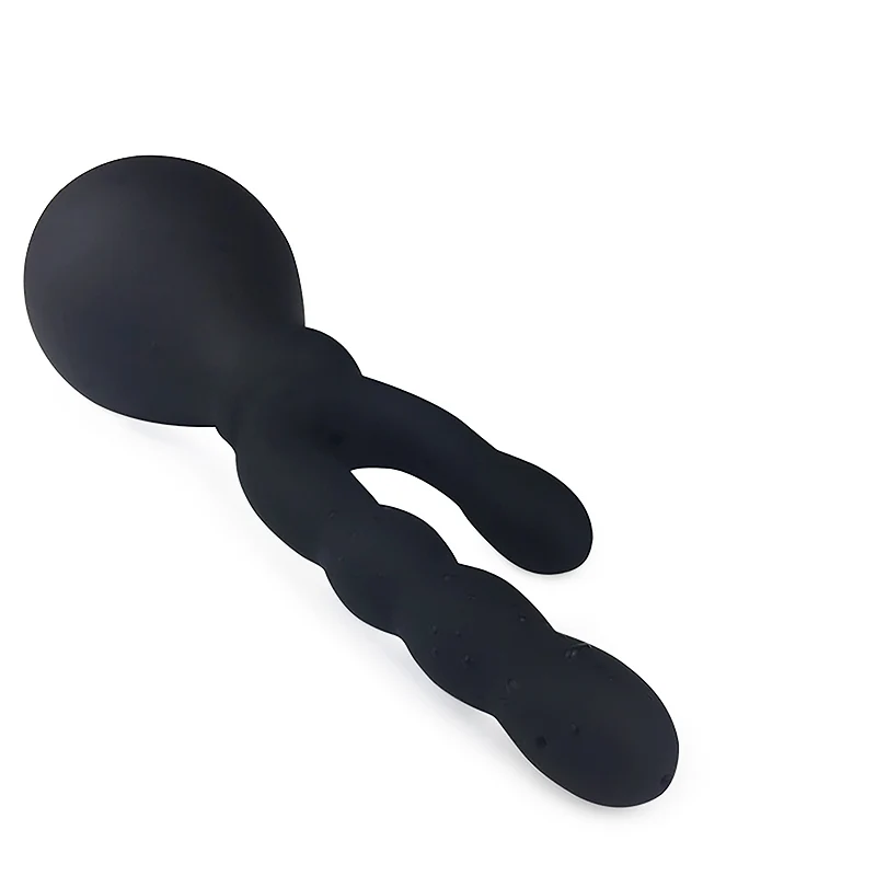 Enema Bulb Anal Cleaning Water Nozzle Silicone Anal Beads Enema Plug Anal Washing BDSM Gay Anal Sex Toys Prostate Massager