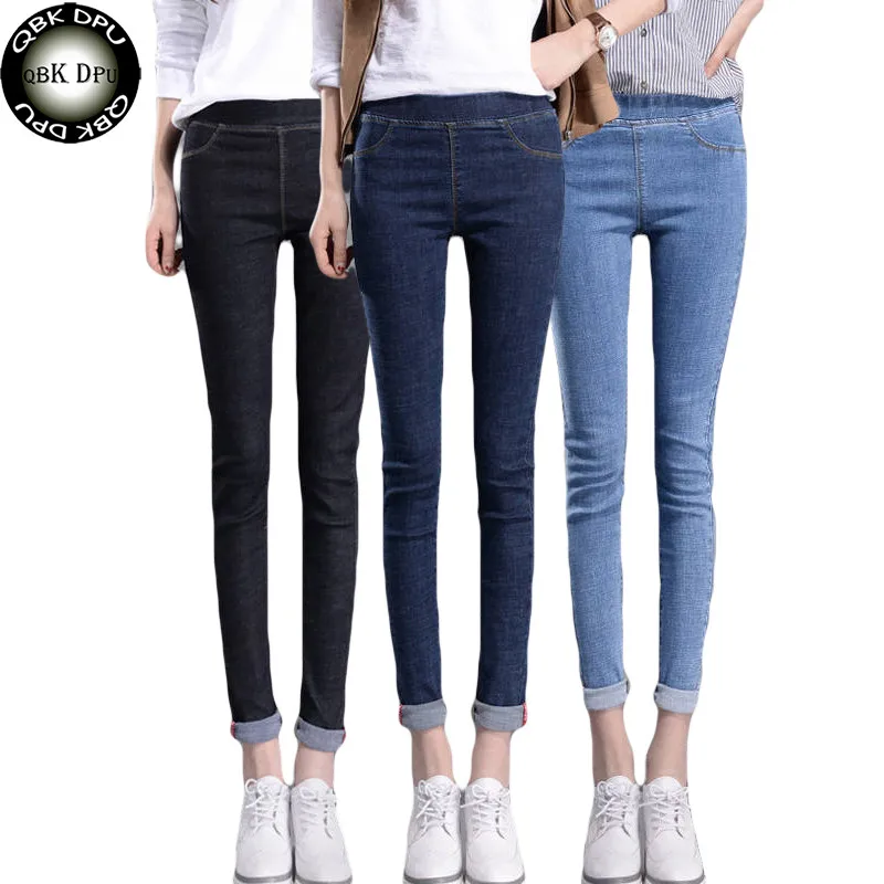 Harajuku High Street Pencil Pants for Women Korean Blue Denim Femme 2019 Plus Size Jeans High Waist Bottoms Elasticated Waist
Harajuku High Street Pencil Pants for Women Korean Blue Denim Femme 2019 Plus Size Jeans High Waist Bottoms Elasticated Waist