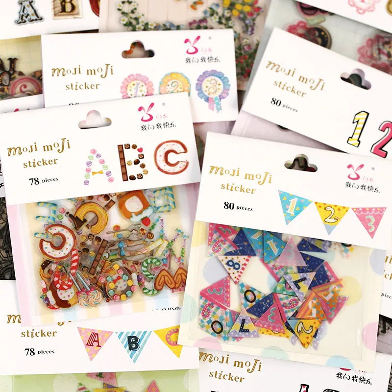 80 Pieces Colorful Kawaii Cute Decor Stickers Photos Decor Props Stickers For DIY Handmade Scrapbook Photo Album
80 Pieces Colorful Kawaii Cute Decor Stickers Photos Decor Props Stickers For DIY Handmade Scrapbook Photo Album