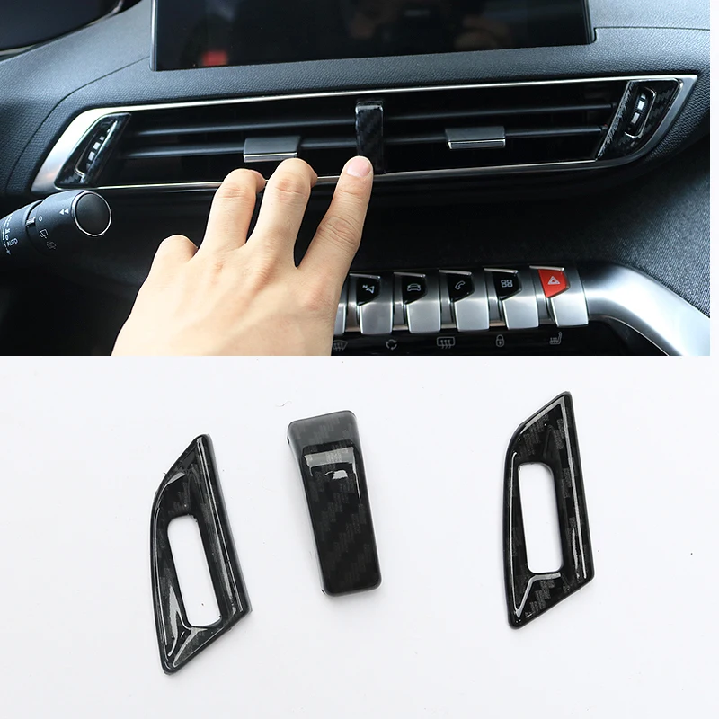 For Peugeot 3008 GT 2nd 2017 2018 ABS Carbon fiber central air-conditioning outlet decoration Cover Trim accessories car styling
For Peugeot 3008 GT 2nd 2017 2018 ABS Carbon fiber central air-conditioning outlet decoration Cover Trim accessories car styling