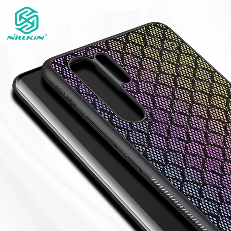 NILLKIN Case for Huawei P30 Pro Woven Polyester Mesh Shell Colored Glitter Holographic Gradient Reflective Case
NILLKIN Case for Huawei P30 Pro Woven Polyester Mesh Shell Colored Glitter Holographic Gradient Reflective Case