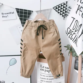 Fashion Casual Style Khaki Black Striped Cargo Pants for Baby Boys Sport Loose Trousers Spring Autumn 2019 Toddler Boys Pants
Fashion Casual Style Khaki Black Striped Cargo Pants for Baby Boys Sport Loose Trousers Spring Autumn 2019 Toddler Boys Pants