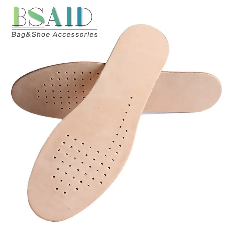 BSAID 1 Pair Genuine Leather Insoles,Men Women Sweat-Absorbant Breathable Deodorization Cowskin Flat Arch Pads Foot Shoe Cushion
BSAID 1 Pair Genuine Leather Insoles,Men Women Sweat-Absorbant Breathable Deodorization Cowskin Flat Arch Pads Foot Shoe Cushion
