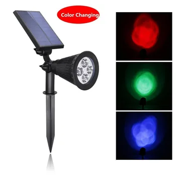Solar Powered Color changed LED Spotlight Outdoor Waterproof Garden Lawn Driveway Landscape Security Light Wall Mounted lamp
Solar Powered Color changed LED Spotlight Outdoor Waterproof Garden Lawn Driveway Landscape Security Light Wall Mounted lamp