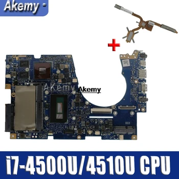 For Asus UX303UB UX303U UX303UB U303U Laptop motherboard Mainboard test ok GT840M 4GB RAM i7-4500U/4510U CPU sed-Heatsink
For Asus UX303UB UX303U UX303UB U303U Laptop motherboard Mainboard test ok GT840M 4GB RAM i7-4500U/4510U CPU sed-Heatsink