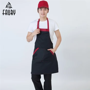 Wholesale Food Service Apron Unisex Spliced Color Adjustable Halter Neck Restaurant Kitchen Bakery Cooking Waiter Work Uniform
Wholesale Food Service Apron Unisex Spliced Color Adjustable Halter Neck Restaurant Kitchen Bakery Cooking Waiter Work Uniform