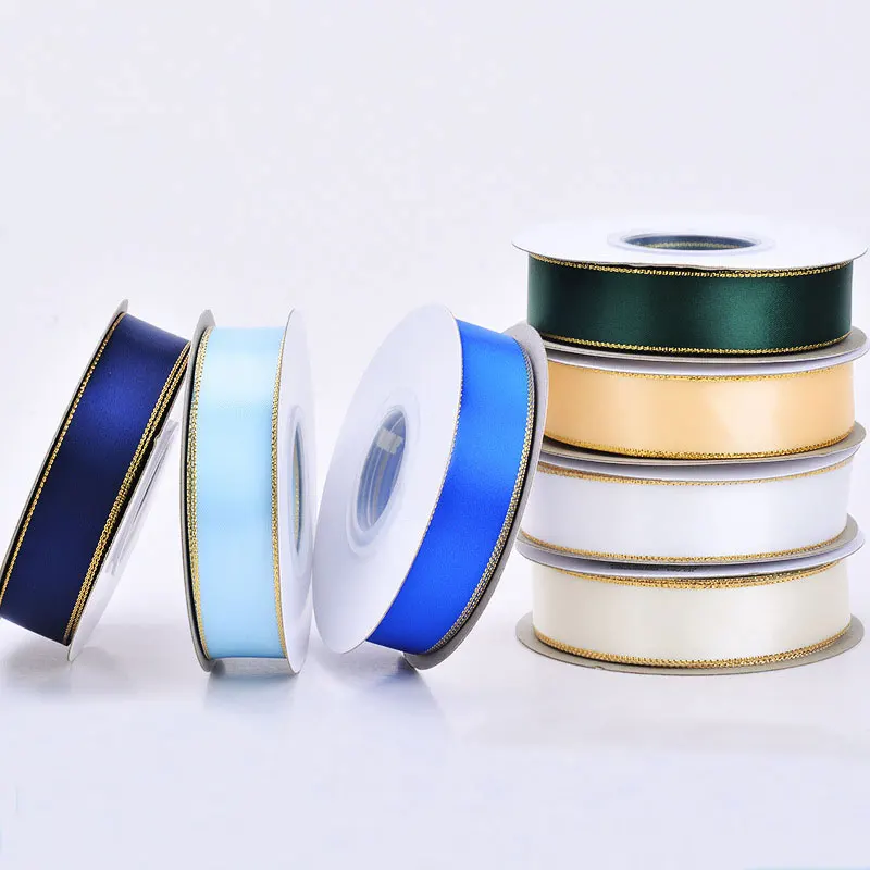 6meter/lot 9mm Gold Edge Satin Ribbons Hair Bow/Party/Birthday DIY Trim Sewing Ribbon Handcraft Decoration Materials LX731
6meter/lot 9mm Gold Edge Satin Ribbons Hair Bow/Party/Birthday DIY Trim Sewing Ribbon Handcraft Decoration Materials LX731