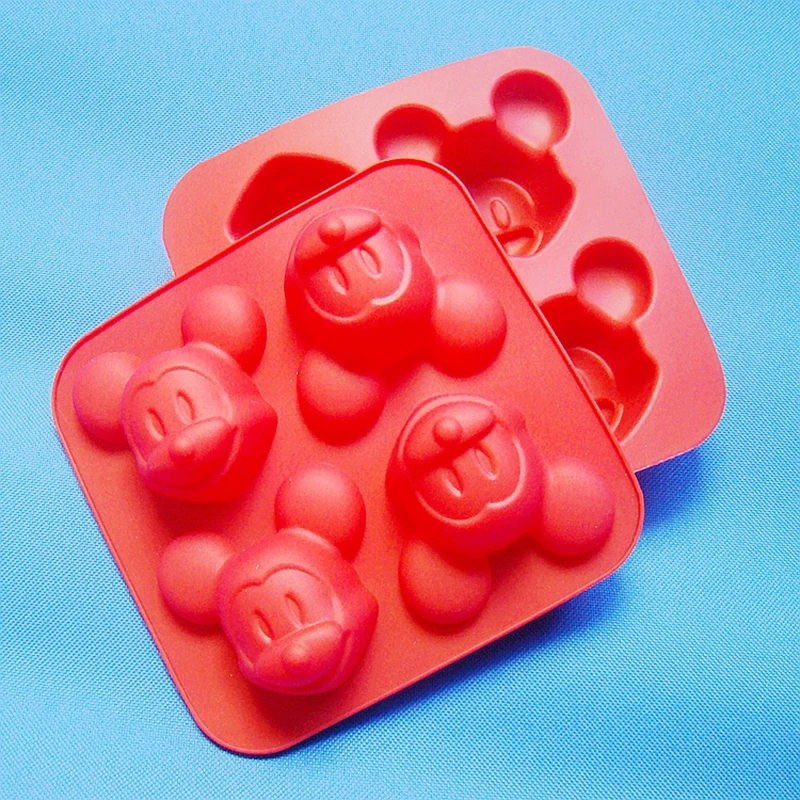Wholesale (2pcs/lot) Cartoon Silicone Cake Mould 4 small Mickey Mouse Shape Chocolate Mold Handmade Soap Mold Bakery Tool
Wholesale (2pcs/lot) Cartoon Silicone Cake Mould 4 small Mickey Mouse Shape Chocolate Mold Handmade Soap Mold Bakery Tool