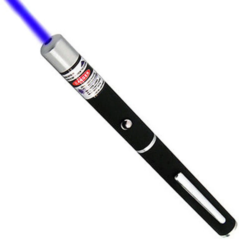 Высококачественная сине-фиолетовая лазерная указка 5 мВт нм профессиональная