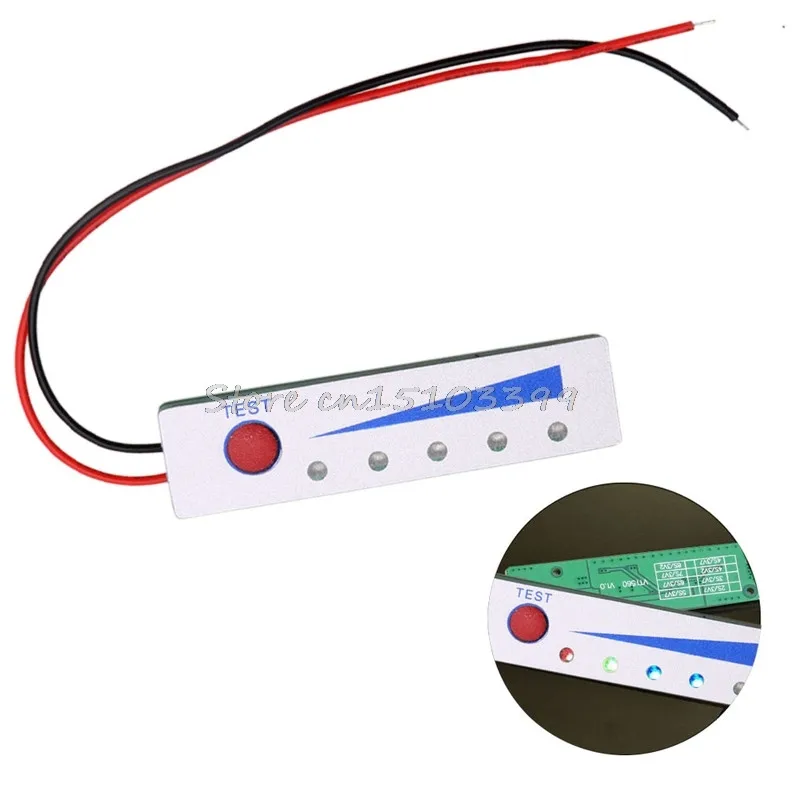 Lithium Battery Capacity Tester Display Panel Electric Power Indicator Board 12V Drop Ship
Lithium Battery Capacity Tester Display Panel Electric Power Indicator Board 12V Drop Ship