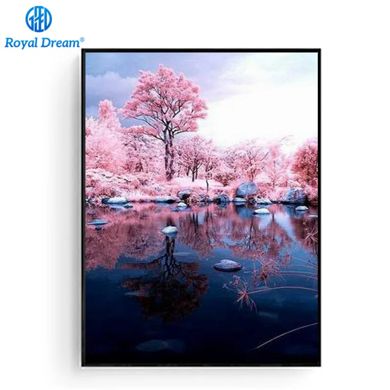 Pink Tree Oil Painting By Numbers Home Decor Paint By Number Kits Decorative Frame Canvas Pictures for Living Room
Pink Tree Oil Painting By Numbers Home Decor Paint By Number Kits Decorative Frame Canvas Pictures for Living Room