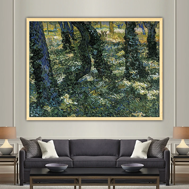 Van Gogh trunks of trees with lvy diy by numbers art paint impressionist landscape decorative paint adult decompress handdrawing
Van Gogh trunks of trees with lvy diy by numbers art paint impressionist landscape decorative paint adult decompress handdrawing