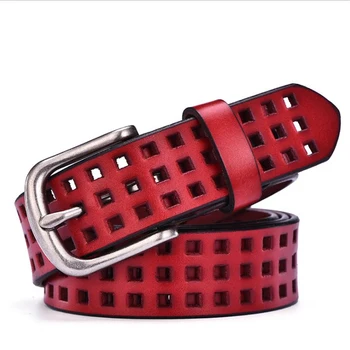 JXQBSYDK Luxury Brand Belts for Women Fashion Hollow Multi-pin Hole Design High Quality Leather Belts cinturon mujer
JXQBSYDK Luxury Brand Belts for Women Fashion Hollow Multi-pin Hole Design High Quality Leather Belts cinturon mujer