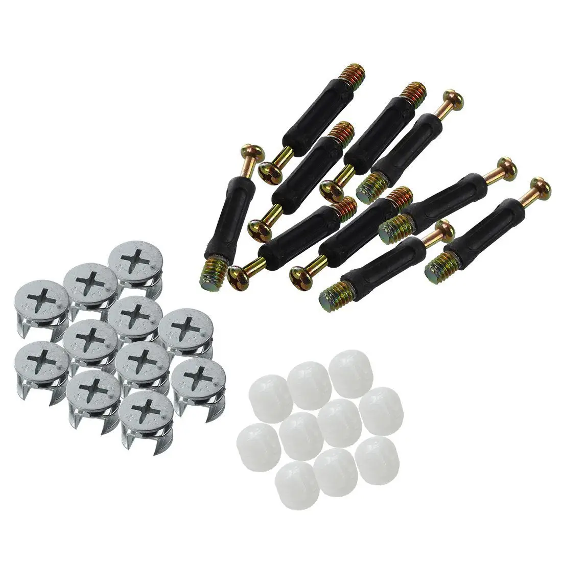 Brand New 10 Sets Furniture Side Connecting 15 x 12mm Cam Fitting Dowel Pre-inserted Nut
Brand New 10 Sets Furniture Side Connecting 15 x 12mm Cam Fitting Dowel Pre-inserted Nut