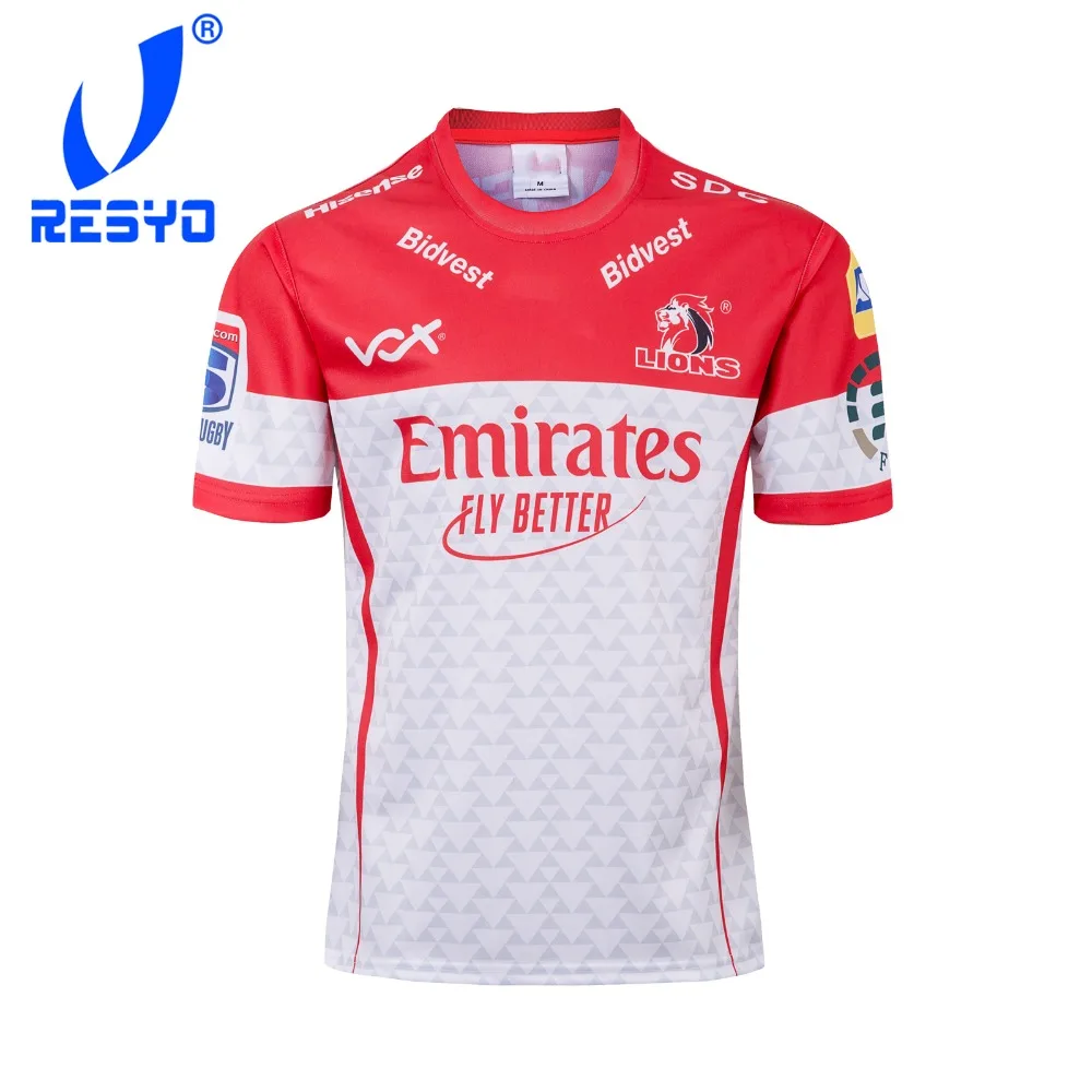 RESYO for 2019 Super Rugby XV Golden Lions Men's RUGBY JERSEY Sport Shirt Size:S-3XL Free Shipping
RESYO for 2019 Super Rugby XV Golden Lions Men's RUGBY JERSEY Sport Shirt Size:S-3XL Free Shipping