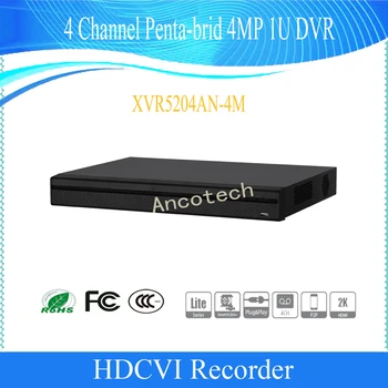 Free Shipping Security Original English Digital Video Recorder 4Ch Penta-brid 4MP HDCVI DVR Without Logo XVR5204AN-4M
Free Shipping Security Original English Digital Video Recorder 4Ch Penta-brid 4MP HDCVI DVR Without Logo XVR5204AN-4M