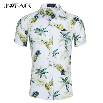 Uwback 10 Colors Hawaiian Shirts Men 2018 New Brand Loose Fit Casual Shirts Short Sleeve Printed Leaves Cotton Dress Shirt XA578
Uwback 10 Colors Hawaiian Shirts Men 2018 New Brand Loose Fit Casual Shirts Short Sleeve Printed Leaves Cotton Dress Shirt XA578