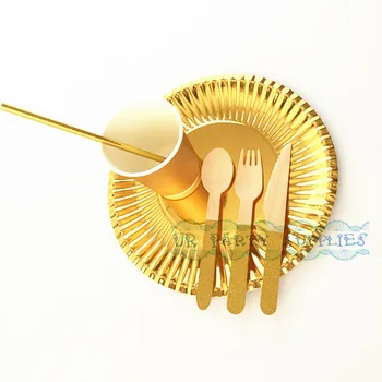 20 Sets Party Tableware Disposable Paper Plates Cups Straws Wooden Cutlery Knives Forks Spoons for Wedding Birthday Baby Shower
20 Sets Party Tableware Disposable Paper Plates Cups Straws Wooden Cutlery Knives Forks Spoons for Wedding Birthday Baby Shower