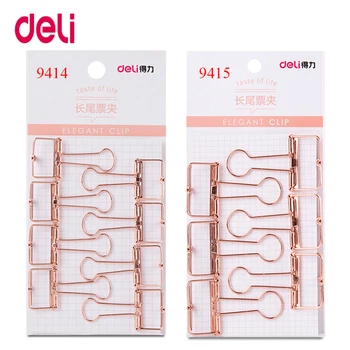 Deli Pure color rose gold hollowed out binder clip for office school paper organizer stationery supply decorative metal clips
Deli Pure color rose gold hollowed out binder clip for office school paper organizer stationery supply decorative metal clips