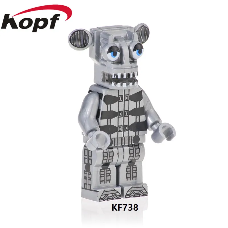 Building Blocks Bricks Cartoon Figures Five Nights at Freddy's Foxy Golden Freddy Model Learning Dolls Gift Toys For Kids KF738
Building Blocks Bricks Cartoon Figures Five Nights at Freddy's Foxy Golden Freddy Model Learning Dolls Gift Toys For Kids KF738