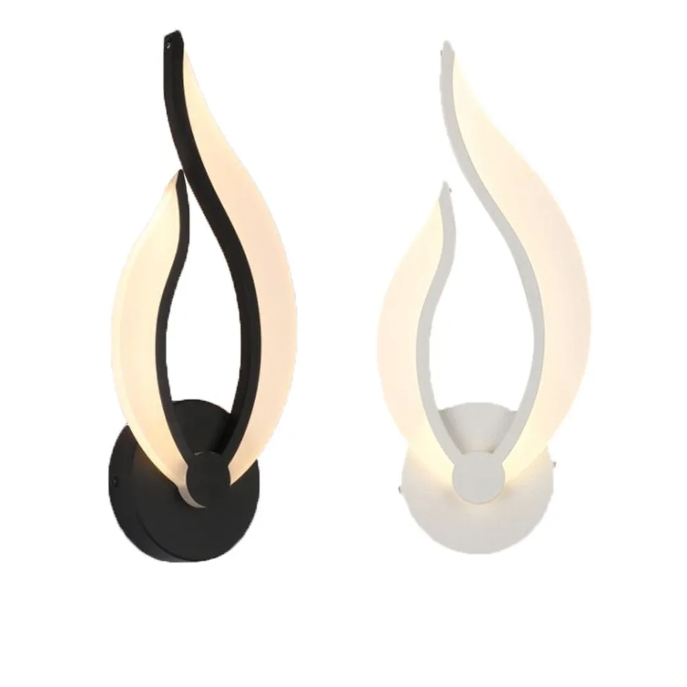 Simple Ox Horn Shape Acrylic Wall Light Led Indoor Wall Lamps Led Wall Sconce Lamp Lights for Bedroom Living Room Stair
Simple Ox Horn Shape Acrylic Wall Light Led Indoor Wall Lamps Led Wall Sconce Lamp Lights for Bedroom Living Room Stair
