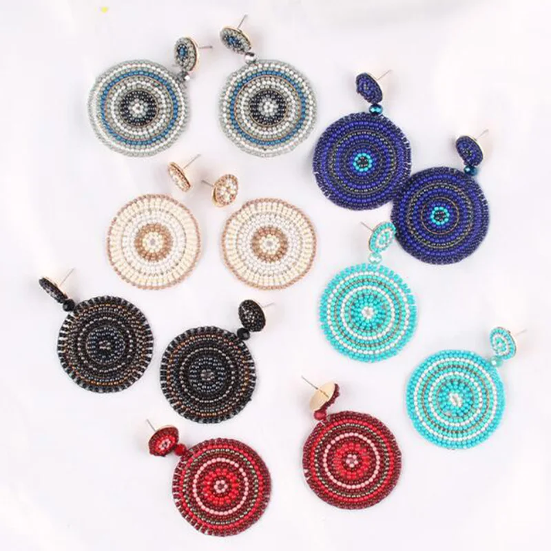 5 Pairs Fashion round shape Bohemia dangle Earrings For Women Jewelry Earrings ER765
5 Pairs Fashion round shape Bohemia dangle Earrings For Women Jewelry Earrings ER765