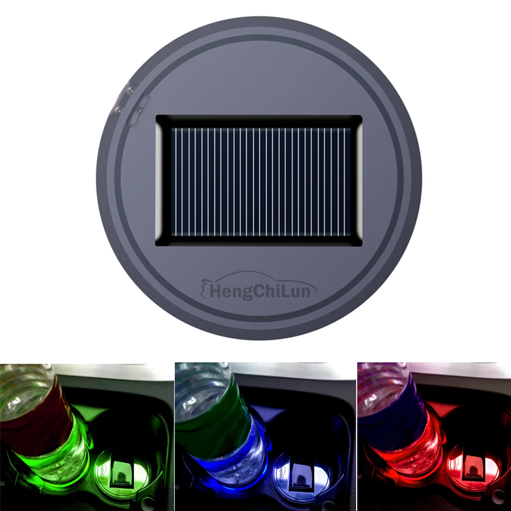 Universal Solar LED Car Cup Holder Mat Anti Slip Waterproof Pad Bottle Drinks Coaster Atmosphere Lamp For Car SUV Truck
Universal Solar LED Car Cup Holder Mat Anti Slip Waterproof Pad Bottle Drinks Coaster Atmosphere Lamp For Car SUV Truck