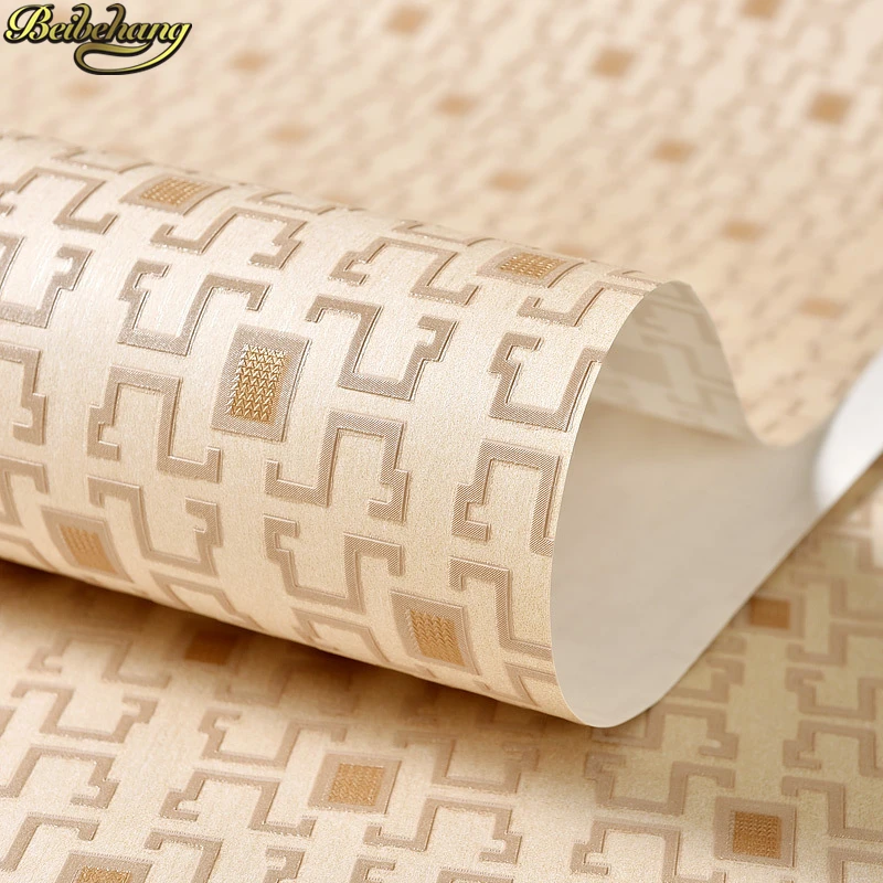 

beibehang papel de parede 3D Modern Chinese wallpaper for walls 3 d lattice wall papers home decor living room decoration roll