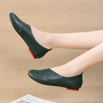 HEE GRAND Woman Ballet Flats Heels Soft Leather Shoes Slip On Loafers Women Flats Women Fashion Shoes Plus Size 35-43 XWD7749
HEE GRAND Woman Ballet Flats Heels Soft Leather Shoes Slip On Loafers Women Flats Women Fashion Shoes Plus Size 35-43 XWD7749