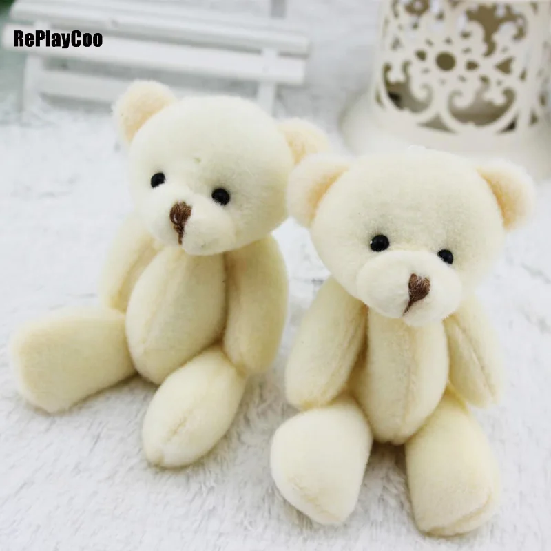 50pcs/lot Kawaii Small Joint Teddy Bears Stuffed Plush 12CM Toy Teddy-Bear Mini Bear Ted Bears Plush Toys Wedding Gifts 014
50pcs/lot Kawaii Small Joint Teddy Bears Stuffed Plush 12CM Toy Teddy-Bear Mini Bear Ted Bears Plush Toys Wedding Gifts 014