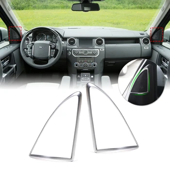 DWCX car-styling Chrome Front Door Sound Speaker Cover Trim for Land Rover LR3 / LR4 Discovery 3 / 4
DWCX car-styling Chrome Front Door Sound Speaker Cover Trim for Land Rover LR3 / LR4 Discovery 3 / 4