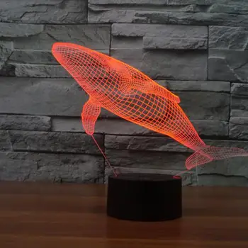 2017 New Whale 3d Lights 7 Colorful Touch Led Visual Gift Atmosphere Table Lamp Luminaria Led Novelty 3d Led Lamp
2017 New Whale 3d Lights 7 Colorful Touch Led Visual Gift Atmosphere Table Lamp Luminaria Led Novelty 3d Led Lamp