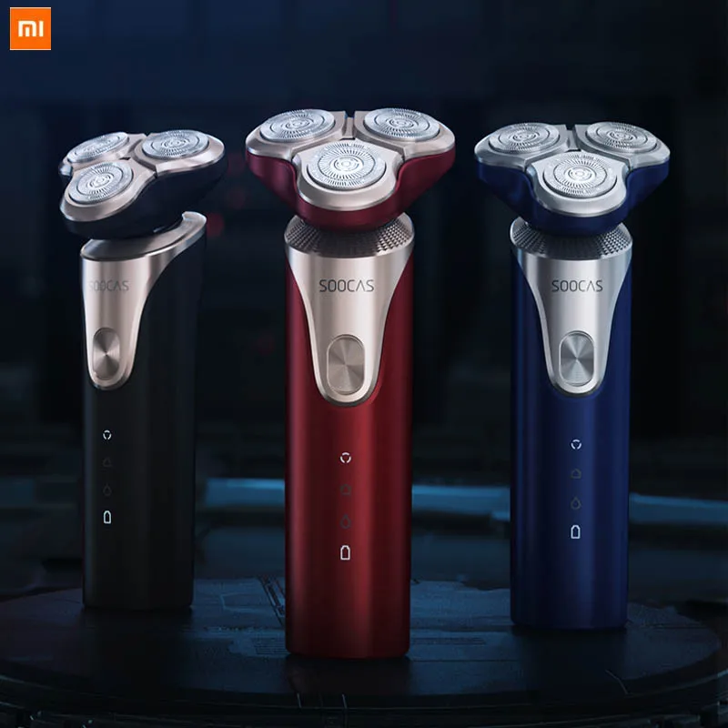 XIAOMI SOOCAS LINGLANG S3 Electric Shaver Wireless USB Charging 3 Cutter Head Smooth Veneer Waterproof Shaver Razor For Men
XIAOMI SOOCAS LINGLANG S3 Electric Shaver Wireless USB Charging 3 Cutter Head Smooth Veneer Waterproof Shaver Razor For Men