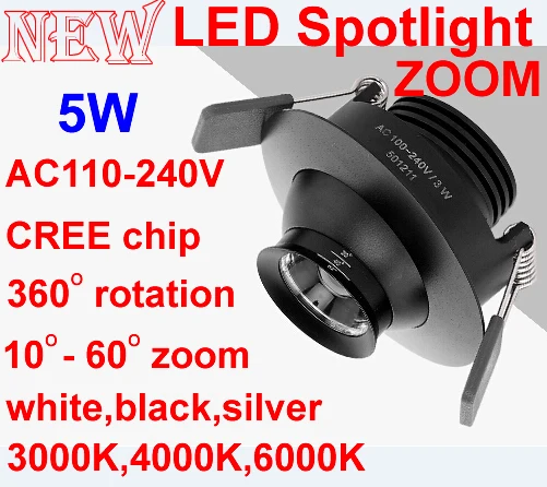 LED downlight 360 degree rotation Zoom,5W cree chip,Showcase,Museum cabinets,Backdrop lights,Led spot light,3000K 4000K 6000K
LED downlight 360 degree rotation Zoom,5W cree chip,Showcase,Museum cabinets,Backdrop lights,Led spot light,3000K 4000K 6000K