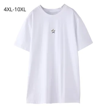 Women Short Sleeves White Pure T-shirt Plus Size 10XL 8XL 6XL 4XL Summer Tshirts Female Cotton Basic Loose Tee Shirts
Women Short Sleeves White Pure T-shirt Plus Size 10XL 8XL 6XL 4XL Summer Tshirts Female Cotton Basic Loose Tee Shirts