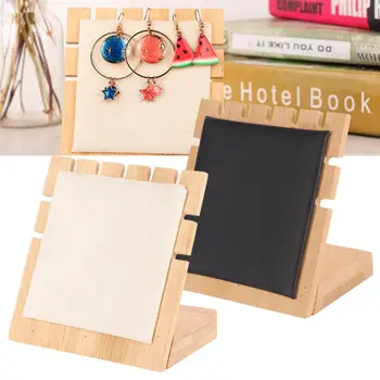 Jewelry Organizer Holder 5 Slots Simple Wooden Necklace Earrings Jewelry Display Board Stand Rack Storage Desk Decor Ornament
Jewelry Organizer Holder 5 Slots Simple Wooden Necklace Earrings Jewelry Display Board Stand Rack Storage Desk Decor Ornament