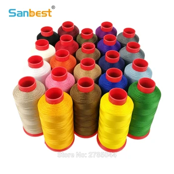 20 Colors High Tenacity Bonded Nylon Thread 210D/3 1500Y Nylon66 threads for DIY Leather Shoes Furniture filaments Sewing Thread
20 Colors High Tenacity Bonded Nylon Thread 210D/3 1500Y Nylon66 threads for DIY Leather Shoes Furniture filaments Sewing Thread