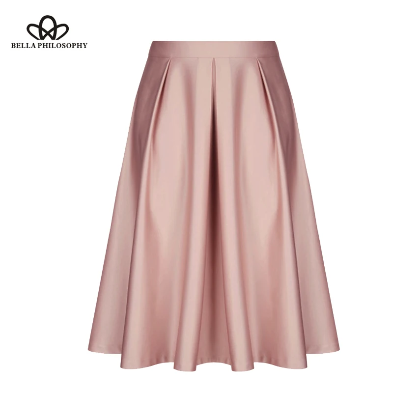 Bella Philosophy 2018 ball gown skirt women summer new solid high waist A-line skirts casual fashion swing pleated skirt
Bella Philosophy 2018 ball gown skirt women summer new solid high waist A-line skirts casual fashion swing pleated skirt