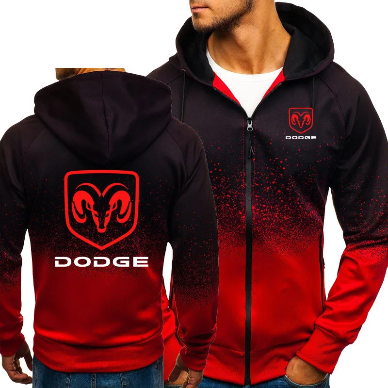 Hoodies Men Dodge Car Logo Print Casual HipHop Harajuku Gradient color Hooded Fleece Mens Sweatshirts zipper Jacket Man Clothing
Hoodies Men Dodge Car Logo Print Casual HipHop Harajuku Gradient color Hooded Fleece Mens Sweatshirts zipper Jacket Man Clothing