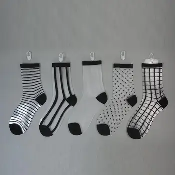 New Arrival Sheer Mesh Glass Silk Boat Socks Women Ladies Fashion Ultrathin Breathable Crystal Lace Elastic Ankle Socks Sox C25
New Arrival Sheer Mesh Glass Silk Boat Socks Women Ladies Fashion Ultrathin Breathable Crystal Lace Elastic Ankle Socks Sox C25