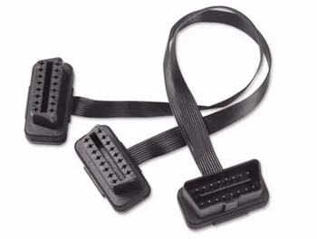 Wholesale Price Auto Car Diagnosis / GPS / Computer OBD2 OBD 2 16Pin 1 Male to 2 Female Splitter Ribbon Extension Cable 30cm
Wholesale Price Auto Car Diagnosis / GPS / Computer OBD2 OBD 2 16Pin 1 Male to 2 Female Splitter Ribbon Extension Cable 30cm