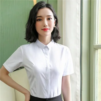 Ladies Office Work Wear OL Styles Blouses & Shirts For Women Business Blouse Female Tops Clothes Elegant Casual Blusas Plus Size
Ladies Office Work Wear OL Styles Blouses & Shirts For Women Business Blouse Female Tops Clothes Elegant Casual Blusas Plus Size