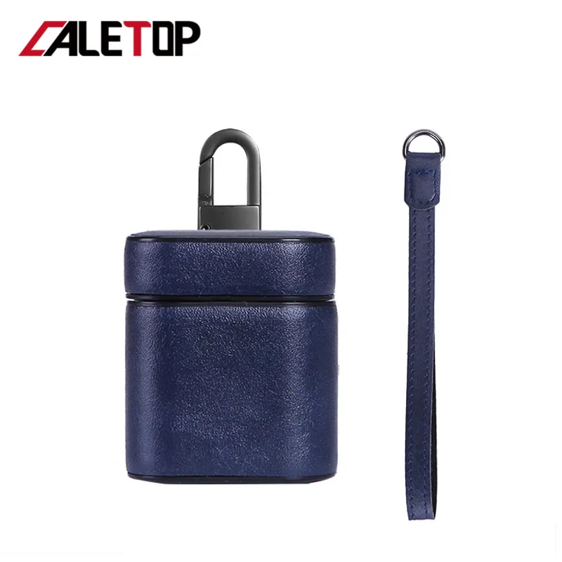 Caletop Earphone Accessories For Airpods Leather Cases Square Case with Hook Luxury Anti-Fall Shockproof Wireless Headphone Box
Caletop Earphone Accessories For Airpods Leather Cases Square Case with Hook Luxury Anti-Fall Shockproof Wireless Headphone Box