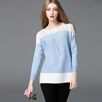 Hot Sale New 2018 Spring Women's Fashion Loose Patchwork Hollow Out Knitted Split Sweater Female Cotton Oversize Pullover Europe
Hot Sale New 2018 Spring Women's Fashion Loose Patchwork Hollow Out Knitted Split Sweater Female Cotton Oversize Pullover Europe