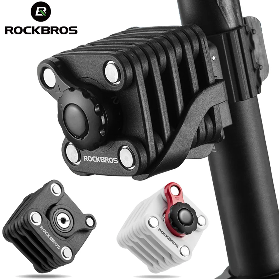 ROCKBROS High Security Bike Bicycle Password Lock Mini Foldable Portable Drill Resistant Lock Key Theft Lock Bicycle Accessories
ROCKBROS High Security Bike Bicycle Password Lock Mini Foldable Portable Drill Resistant Lock Key Theft Lock Bicycle Accessories