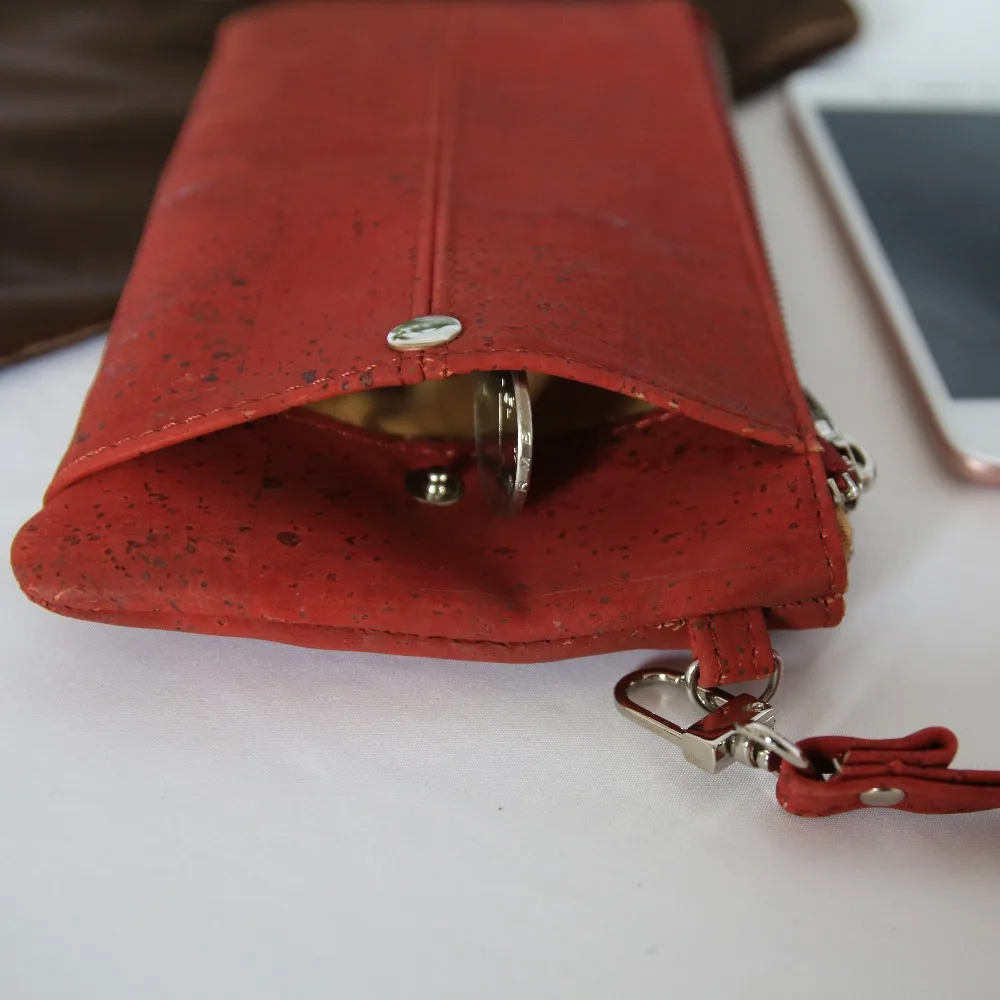 cork mobile phone bag