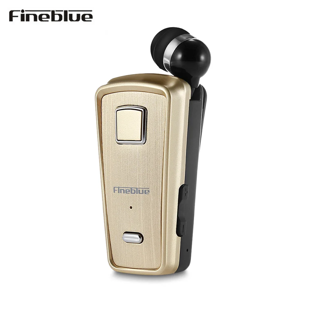 Fineblue F-980 выдвижной Беспроводной клип Bluetooth наушники-вкладыши С микрофоном